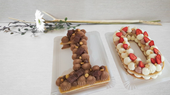 Number cake sur mesure à la commande