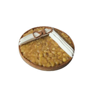 Tarte pomme caramel Saint Valentin
